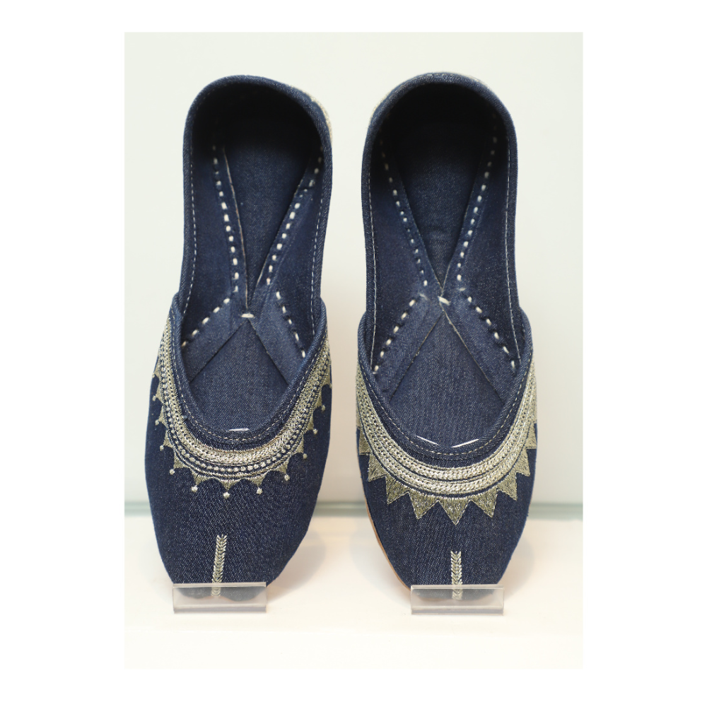 Blue Marble – Punjabi Jutti