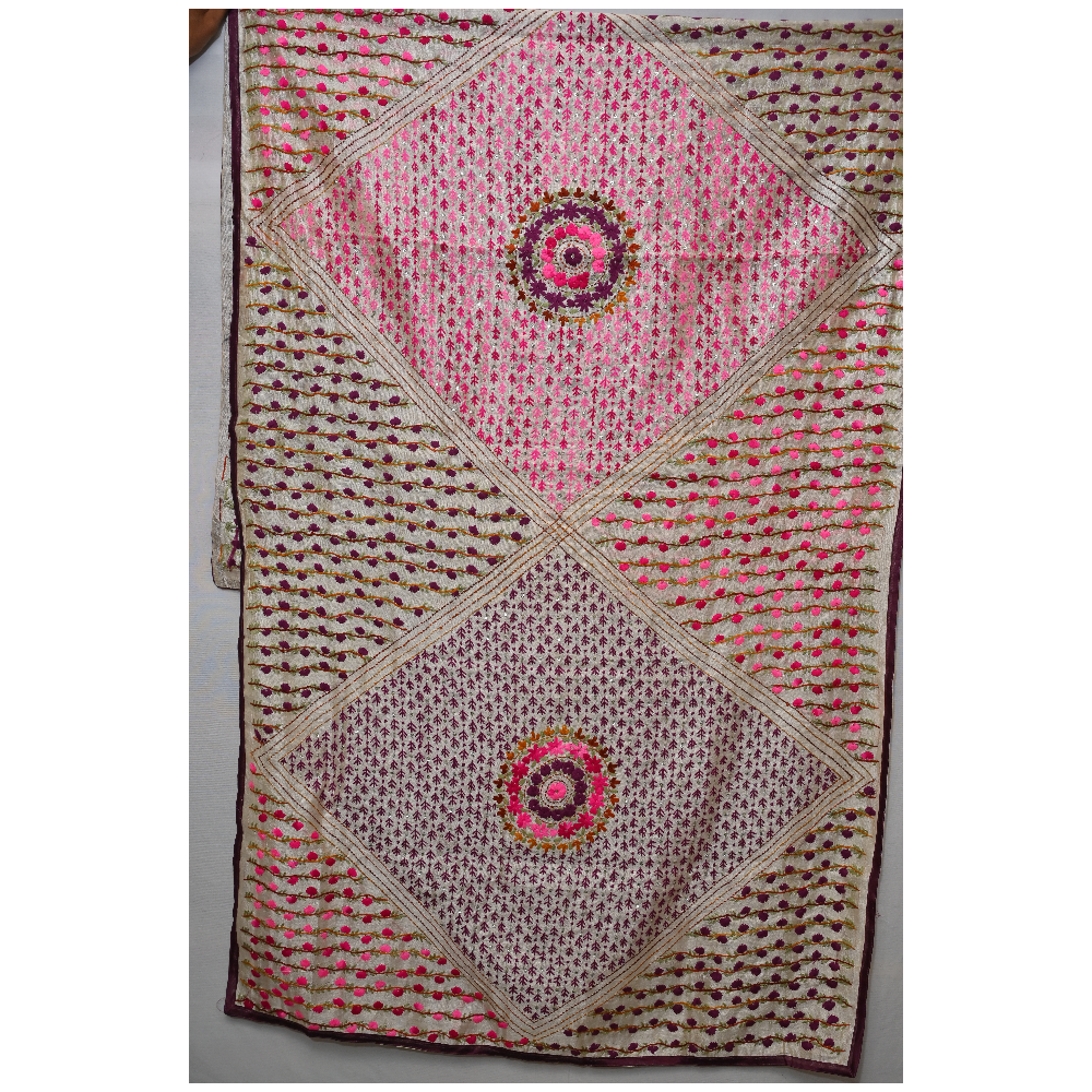 Handwork Phulkari Duppata