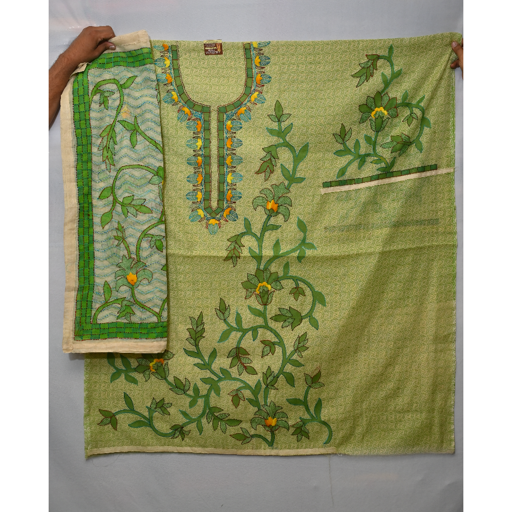 Handwork Phulkari Suit