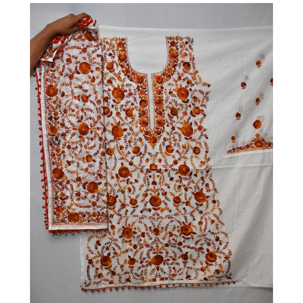 Handwork Phulkari Suit